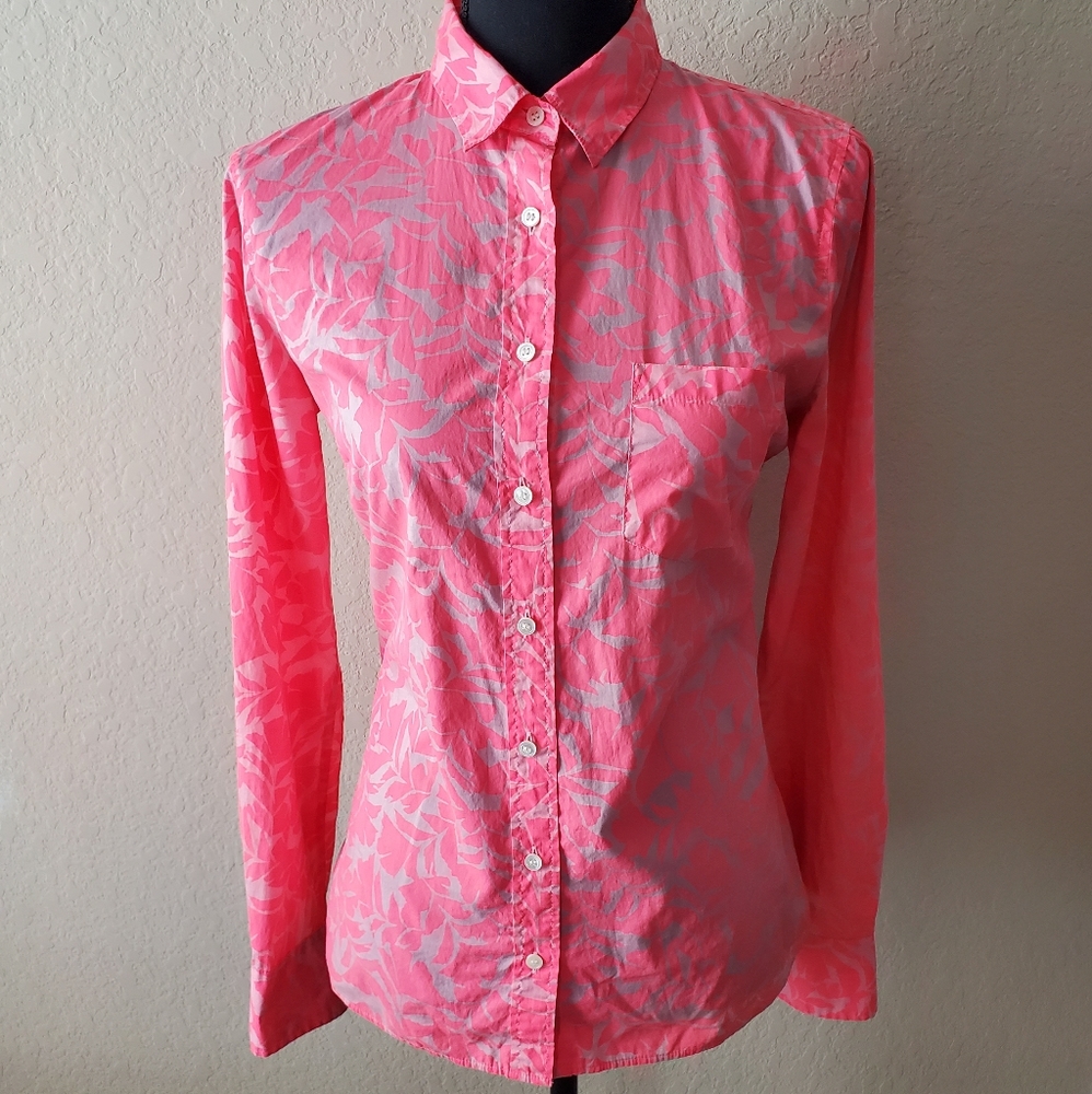 J.Crew "Boy" button down blouse